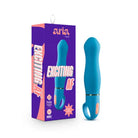 Blush Aria Exciting AF Silicone Vibrator - Blue - Plain Vibrator