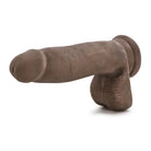 Blush Au Naturel 7 Dildo W/balls Chocolate ’ - Realistic Dildo