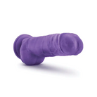 Blush Au Naturel Bold Big Boy 10 in. Posable Dual Density Dildo with Balls & Suction Cup Pink - Pink - Realistic Dildo