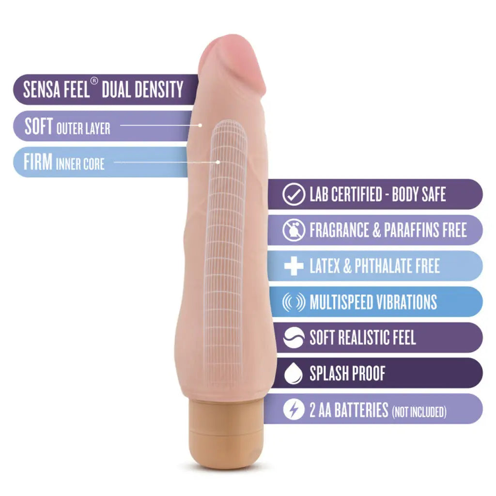 Blush Au Naturel Fabien 8.5 Natural - Realistic Vibrator