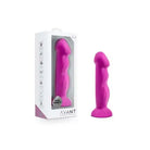 Blush Avant D11 Suko 8 in. Dual Density Silicone Dildo with Suction Cup Violet - Realistic Dildo