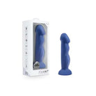 Blush Avant D12 Suko 8 in. Dual Density Silicone Dildo with Suction Cup Indigo - Realistic Dildo