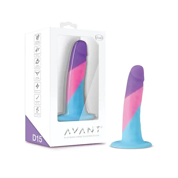 Blush Avant D15 Vision of Love 5.5 in. Silicone Dildo with Suction Cup - Realistic Dildo