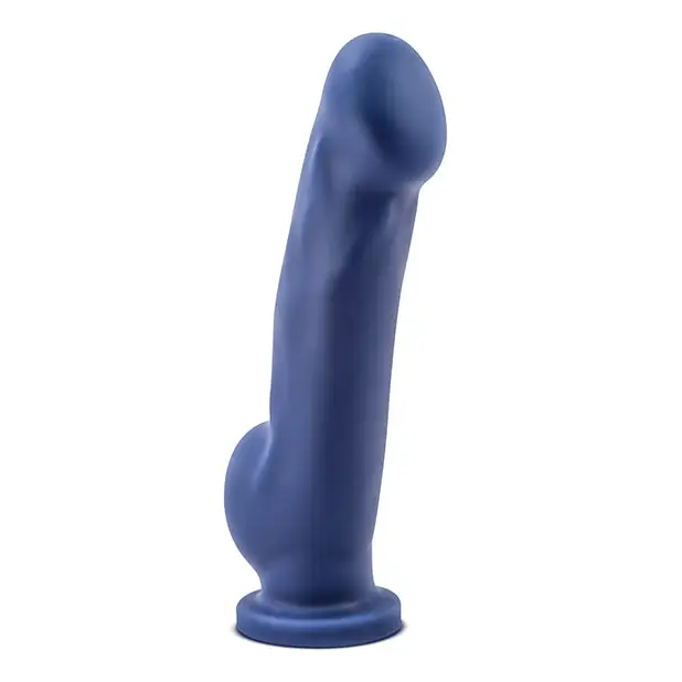 Blush Avant D8 Ergo 7.5 in. Dual Density Silicone Dildo with Suction Cup Indigo - Realistic Dildo