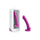 Blush Avant D9 Ergo Mini 7 in. Dual Density Silicone Dildo with Suction Cup Violet - Realistic Dildo