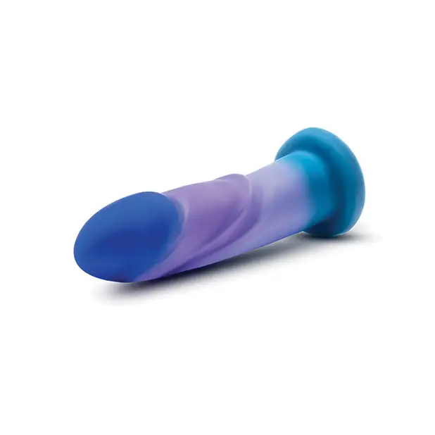 Blush Avant Midnight Rendezvous Silicone Dildo - Ocean Blue - Dongs & Dildos