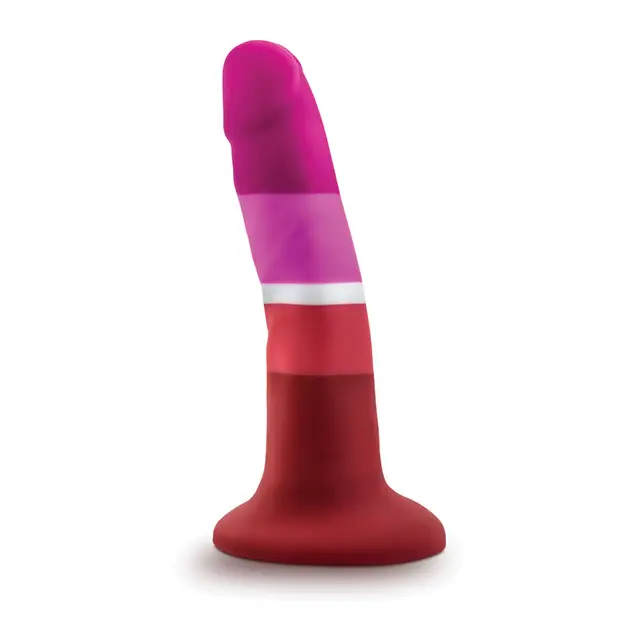 Blush Avant Pride P3 Beauty 5.5 in. Silicone Dildo with Suction Cup - Realistic Dildo