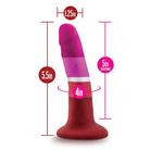 Blush Avant Pride P3 Beauty 5.5 in. Silicone Dildo with Suction Cup - Realistic Dildo