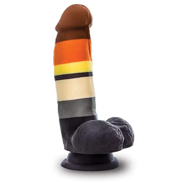 Blush Avant Pride P9 Bear 7 in. Silicone Dildo with Balls & Suction Cup - Realistic Dildo