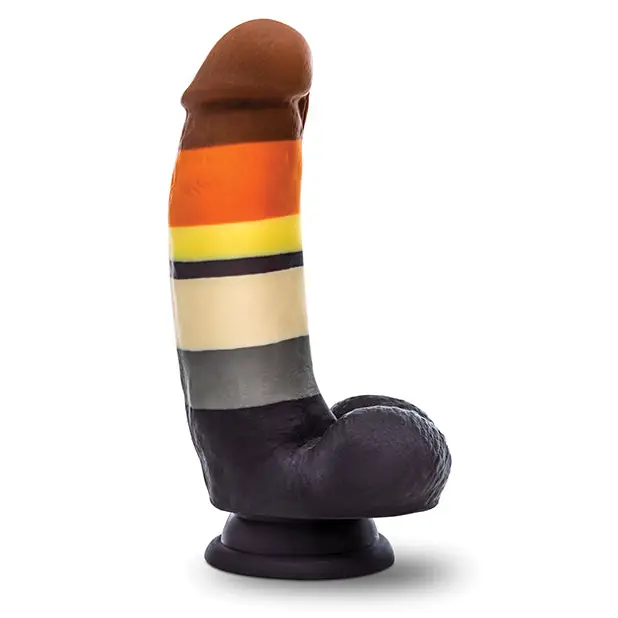 Blush Avant Pride P9 Bear 7 in. Silicone Dildo with Balls & Suction Cup - Realistic Dildo