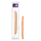 Blush B Yours 14 in. Double Dildo Beige - Caramel / 14’’ - Double Ended Dildo