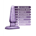 Blush B Yours 3-Piece Anal Trainer Kit Purple - Purple - Butt Plug