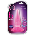 Blush B Yours Basic Anal Plug - Pink - Butt Plug