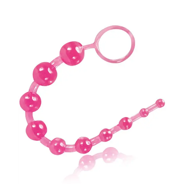 Blush B Yours Basic Beads 12.75 in. - Anal Beads