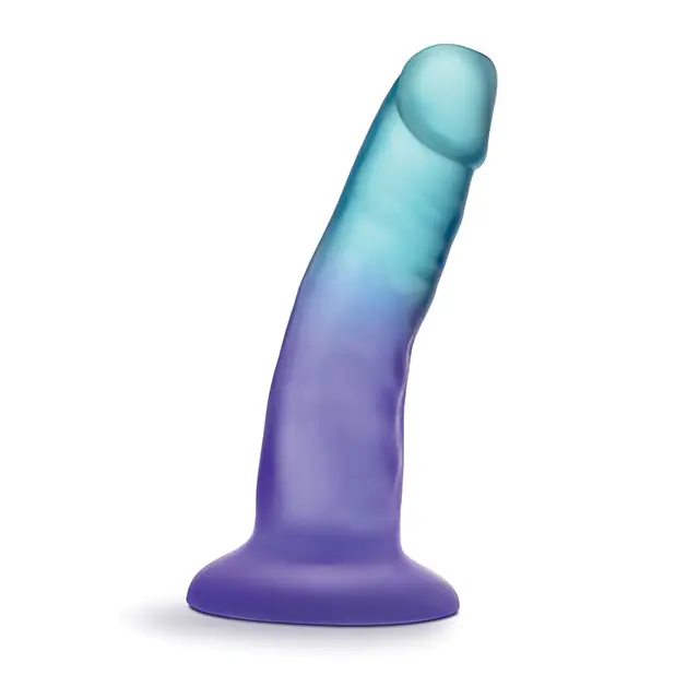 Blush B Yours Morning Dew 5 in. Dildo with Suction Cup Sapphire - Realistic Dildo