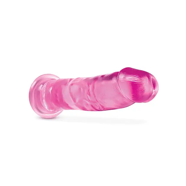 Blush B Yours Plus Thrill n’ Drill 9 in. Dildo with Suction Cup Pink - Realistic Dildo