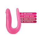 Blush B Yours Sweet Double Dildo 12.5 in. Pink - Double Ended Dildo