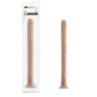 Blush Dr. Skin 19 in. Dildo with Suction Cup Beige - Realistic Dildo