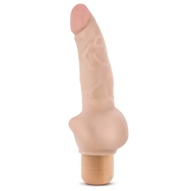 Blush Dr Skin Cock Vibe #12 Beige - Realistic Vibrator