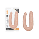 Blush Dr. Skin Dr. Double Realistic 18 in. Dual-Ended Dildo Beige - Double Ended Dildo