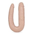 Blush Dr. Skin Dr. Double Realistic 18 in. Dual-Ended Dildo Beige - Double Ended Dildo