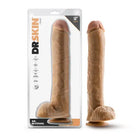 Blush Dr. Skin Dr. Michael 14 in. Dildo with Balls Tan - Realistic Dildo