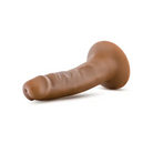 Blush Dr. Skin Silicone Dr. Lucas Realistic 5 in. Posable Dildo with Suction Cup Beige - Realistic Dildo