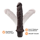 Blush Dr. Skin Silicone Dr. Richard 9in Vibrating Dildo - Realistic Vibrator