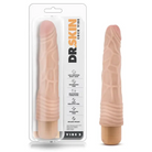 Blush Dr. Skin Vibe 2 Realistic 9 in. Vibrating Dildo Beige - Realistic Vibrator