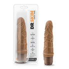 Blush Dr. Skin Vibe 3 Realistic 7.25 in. Vibrating Dildo Tan - Realistic Vibrator