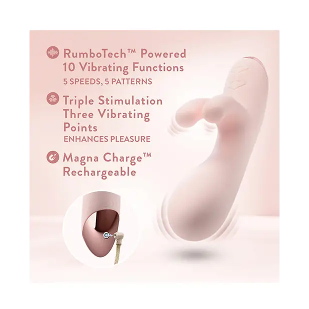 Blush Elora Rabbit Vibrator - Pink - Vibrators