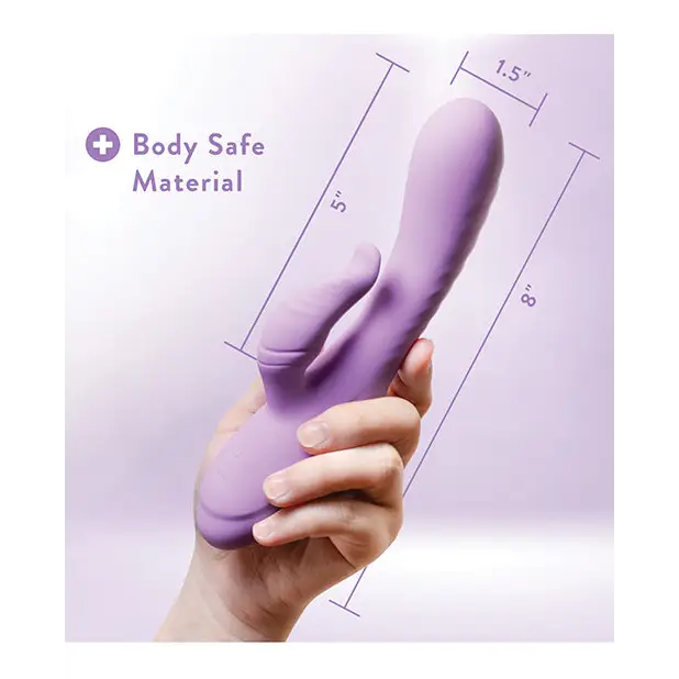 Blush Evelyn Rabbit Vibrator - Purple - Vibrators