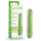 Blush Gaia Eco Bullet Single-Speed Vibrator - Green - Bullet Vibrator