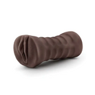 Blush Hot Chocolate Brianna Vagina Stroker with Bullet Vibrator Brown - Realistic Vibrator