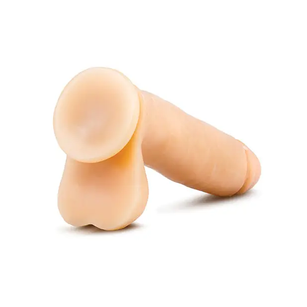 Blush Hung Rider Butch Realistic 10.5 in. Dildo with Balls & Suction Cup Beige - Realistic Dildo