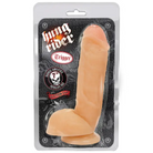 Blush Hung Rider Trigger Realistic 8.5 in. Dildo with Balls & Suction Cup Beige - Realistic Dildo