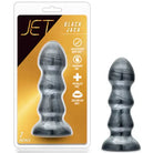 Blush Jet Black Jack 7 in. Anal Plug - Black - Butt Plug