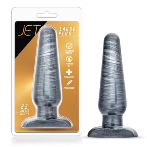 Blush Jet Large Plug - Black - Butt Plug