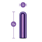 Blush Kool Vibes Mini Rechargeable Bullet - Grape - Stimulators