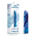 Blue and purple marbled mesmerize power vibe with packaging displaying features