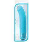 Blush Luxe Beau Silicone G-Spot Vibrator Pink - Blue - Realistic Vibrator