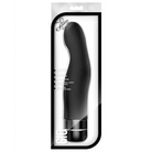 Blush Luxe Gio Silicone G-Spot Vibrator Black - Black - Realistic Vibrator