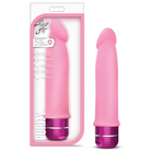 Blush Luxe Purity Silicone Vibrator Pink - Pink - Realistic Vibrator