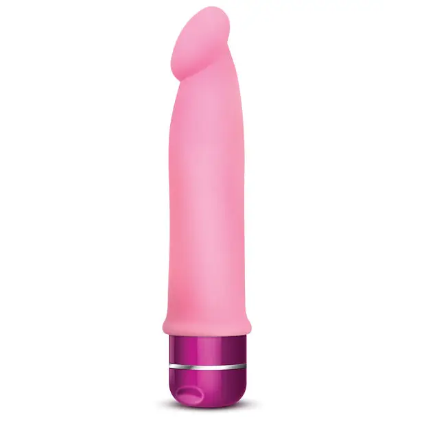 Blush Luxe Purity Silicone Vibrator Pink - Realistic Vibrator