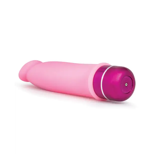 Blush Luxe Purity Silicone Vibrator Pink - Realistic Vibrator