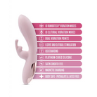 Blush Morgan Rabbit Vibrator - Pink - Vibrators