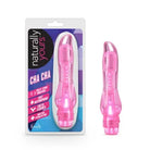 Blush Naturally Yours Cha Cha Slimline Vibrator Pink - Pink - Plain Vibrator