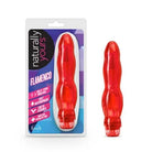 Blush Naturally Yours Flamenco Slimline Vibrator - Red - Plain Vibrator