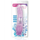 Blush Naturally Yours Mambo Vibe Realistic 9 in. Vibrating Dildo Pink - Purple - Realistic Vibrator