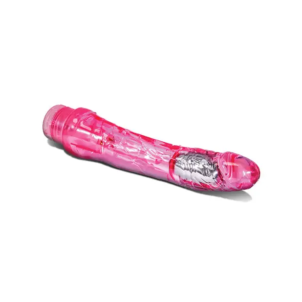 Blush Naturally Yours Mambo Vibe Realistic 9 in. Vibrating Dildo Pink - Realistic Vibrator